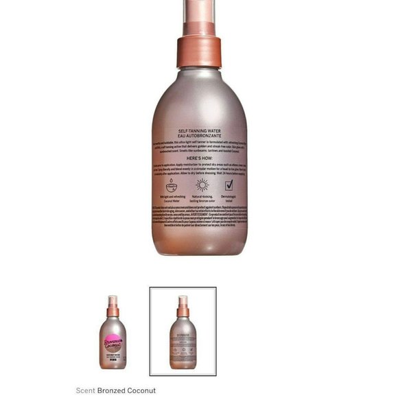 PINK Bronzed Coconut Tanning Water - Picture 3 of 3